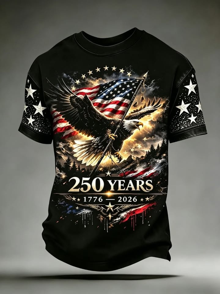 Eagle USA Flag Shirt 250 Years Of Freedom Clothing Gift For Independence Day - Softandstyle Eagle USA Flag Shirt 250 Years Of Freedom Clothing Gift For Independence Day - Softandstyle
