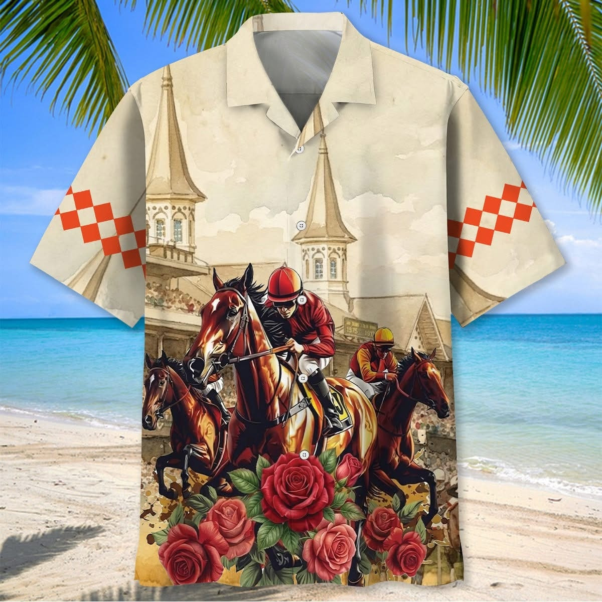 Kentucky Derby Horse Racing Hawaiian Shirt Horse Racing Merch Gift For Sports Mom - Softandstyle