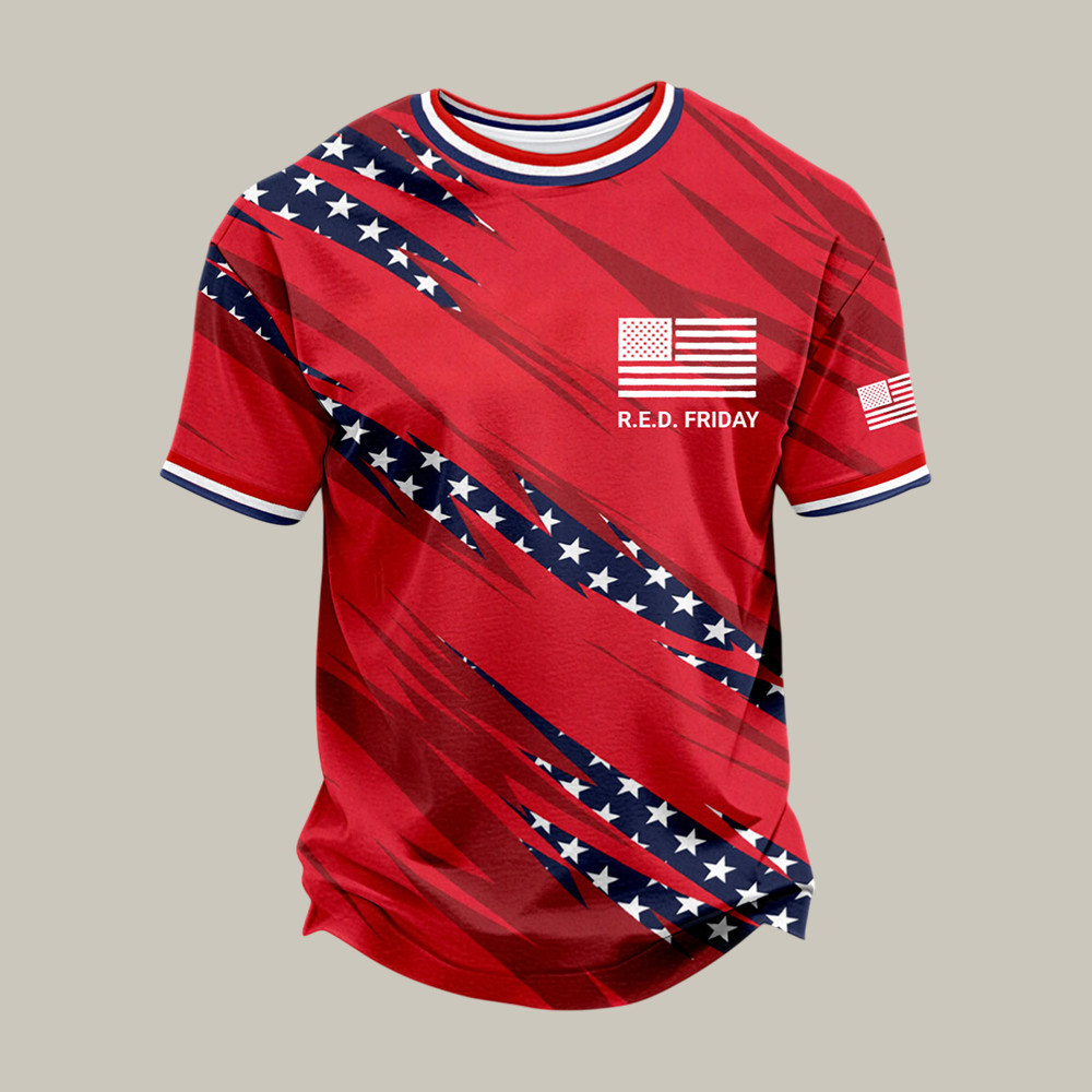 Red Friday American Flag T-Shirt Remember Everyone Deployed Shirt Present For Husband Birthday - Softandstyle Red Friday American Flag T-Shirt Remember Everyone Deployed Shirt Present For Husband Birthday - Softandstyle