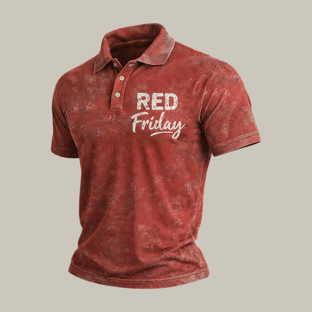 Red Friday Until They All Come Home Polo Shirt Red Friday Clothes Unique Gift For Father's Day - Softandstyle