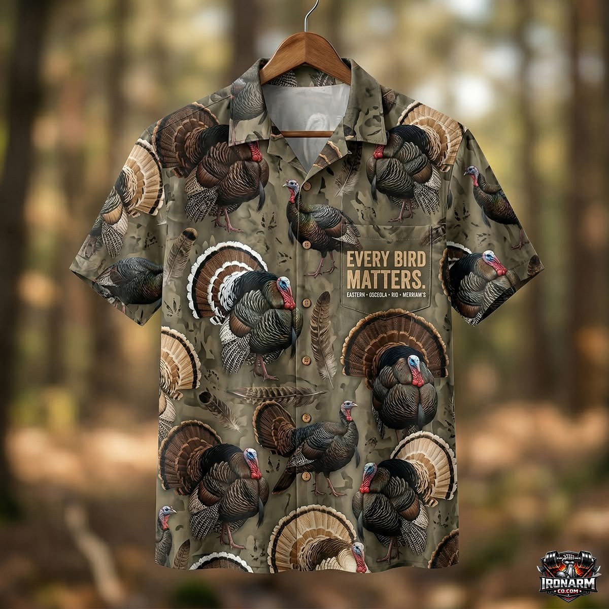 Turkey Hunting Hawaiian Shirt Every Bird Matters Aloha Shirt Gift For Husbands - Softandstyle Turkey Hunting Hawaiian Shirt Every Bird Matters Aloha Shirt Gift For Husbands - Softandstyle