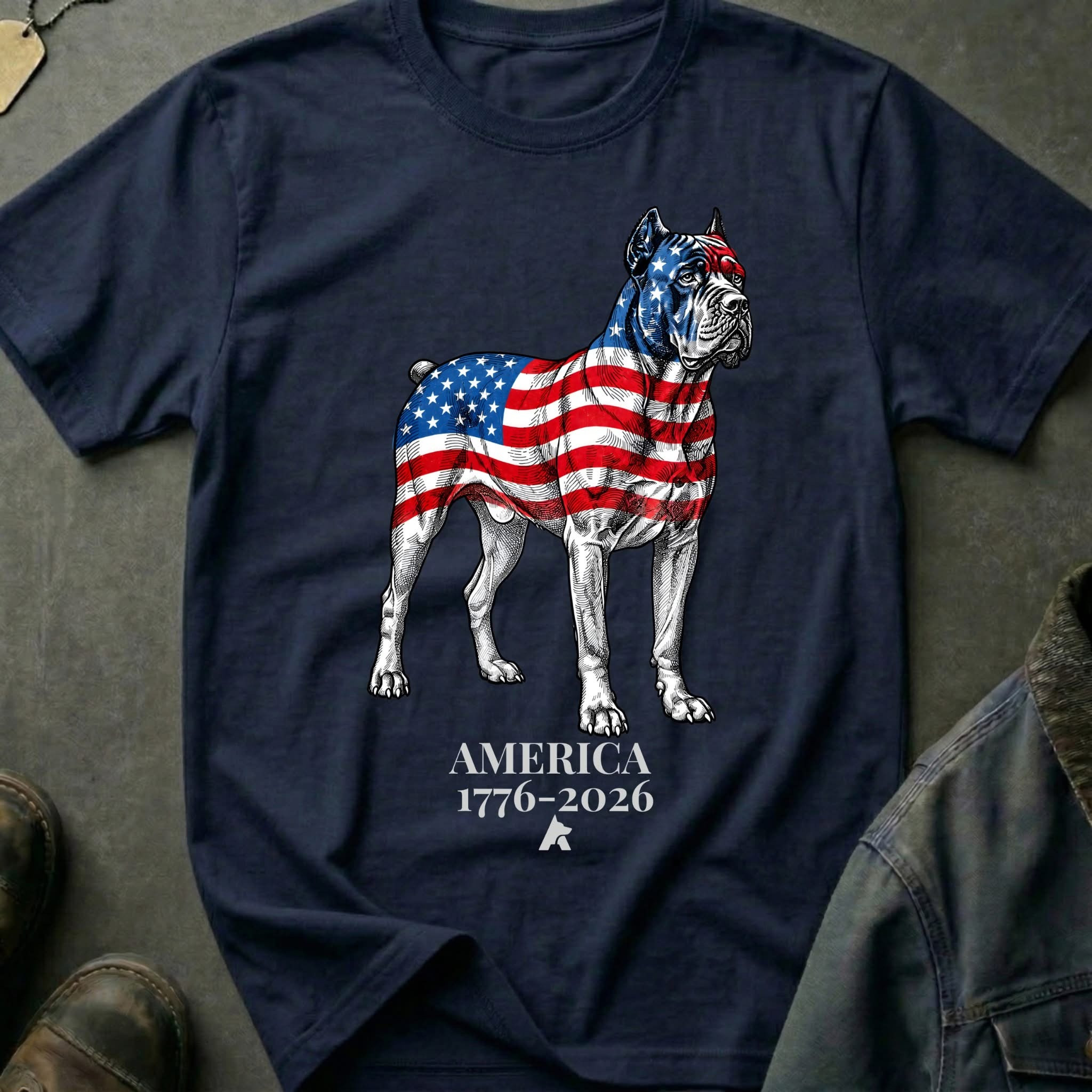 USa Flag Cane Corso Iron And Stripes Shirt USA 250Th Anniversary Merch Patriotic Gifts - Softandstyle USa Flag Cane Corso Iron And Stripes Shirt USA 250Th Anniversary Merch Patriotic Gifts - Softandstyle